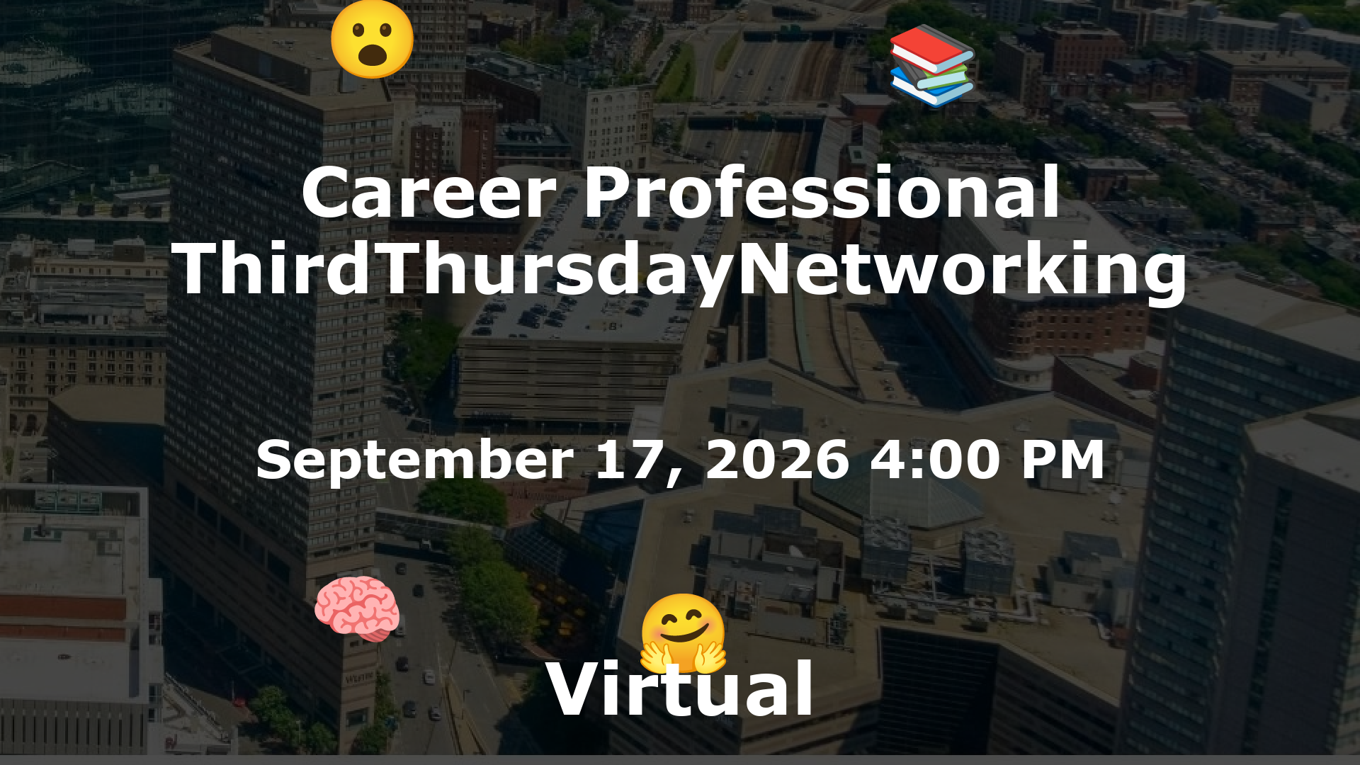 Career Professional ThirdThursdayNetworking  event image